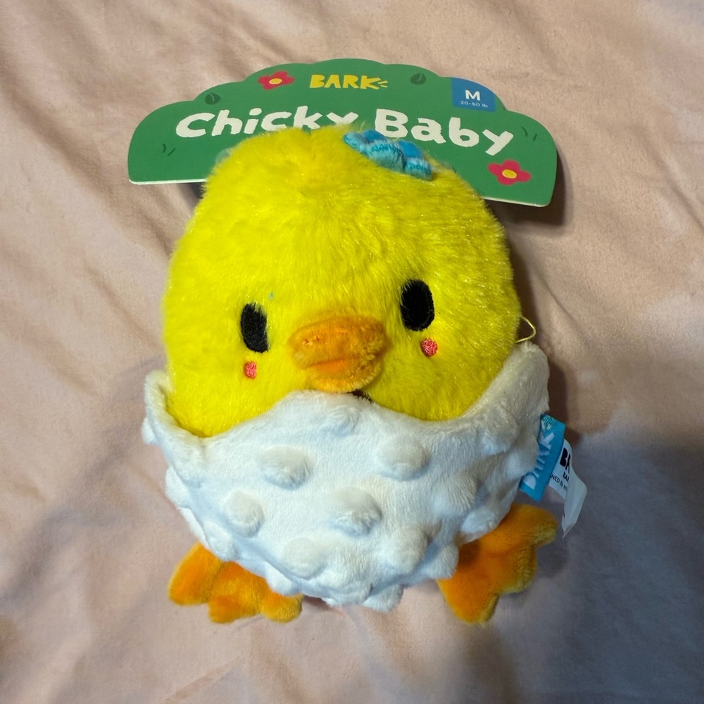 NWT BarkBox Egg Dog Toy